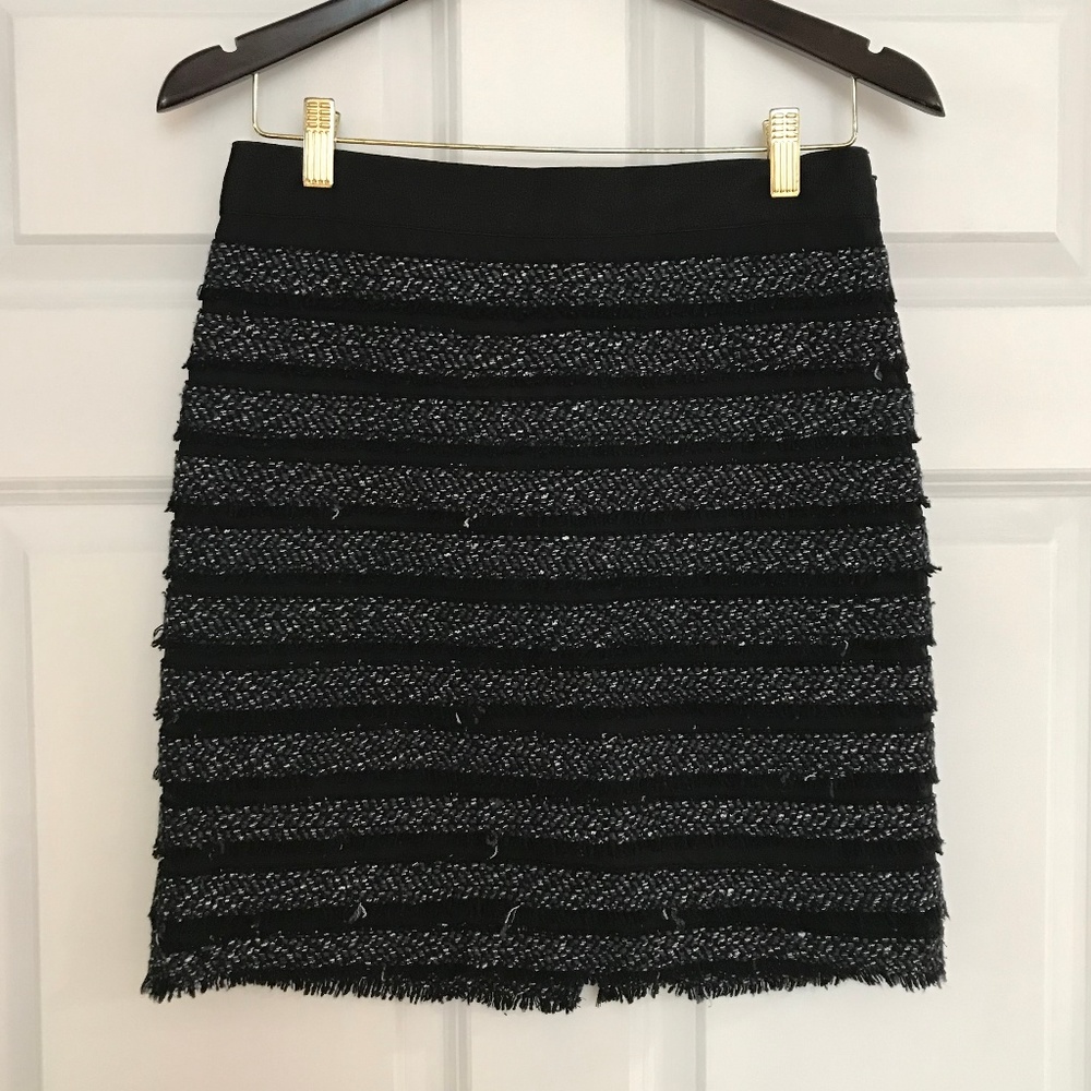 The Limited Tweed Skirt